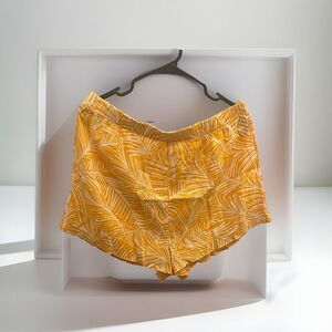 Shade And Shore Shorts Orange Tropical Size Women’s Large 12-14 NWT